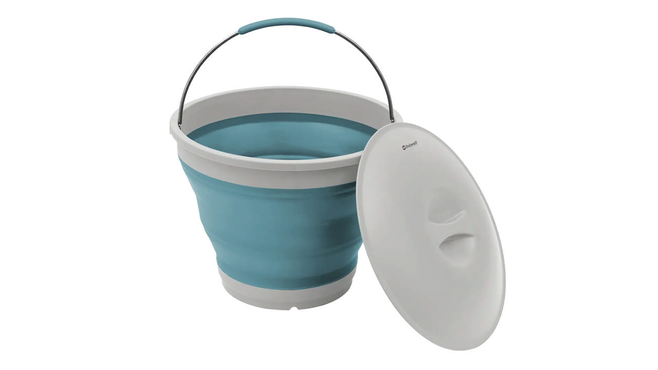 Outwell Collaps Bucket Round w/lid Classic Blue