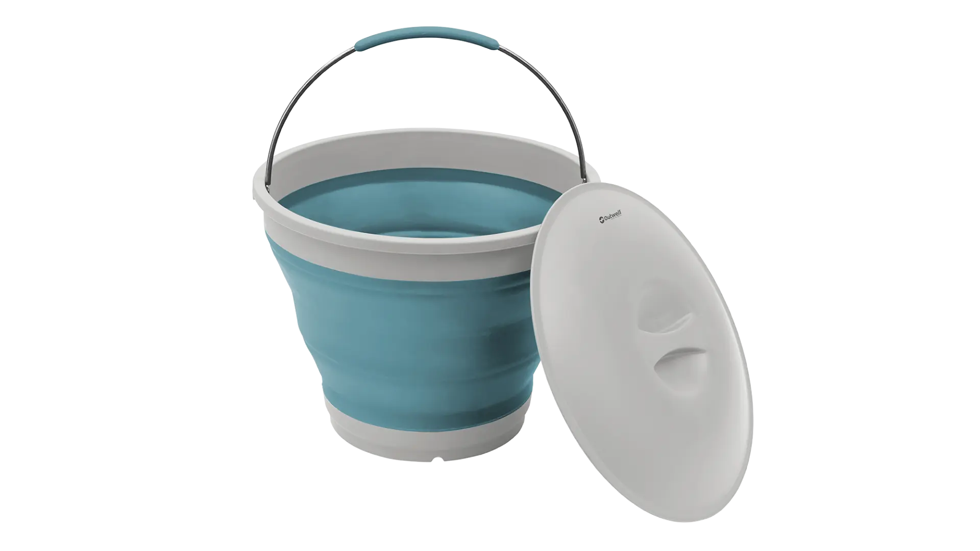 Outwell Collaps Bucket Round w/lid Classic Blue
